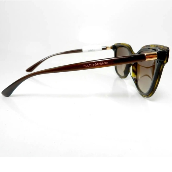 Dolce and Gabbana DG43627 Sunglasses Brown Gradient Lenses - Picture 5 of 7